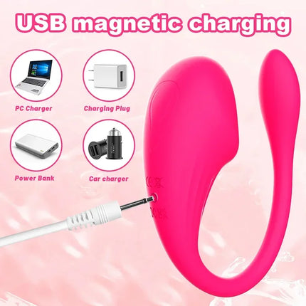 Wireless Bluetooth G-Spot Vibrator for Women, APP Remote Control Wearable Vibrating Egg, G-Spot Clitoral Stimulator Sex Toys for Adults