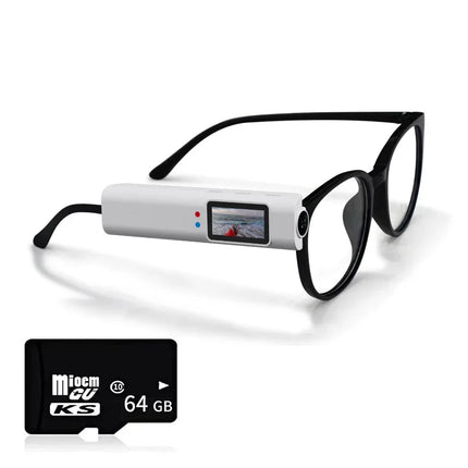 2026 FPV Eyeglasses 4K Video Shooting Micro-camera HD WiFi Intelligent Headset Glasses Video&Sound Recording WiFi APP