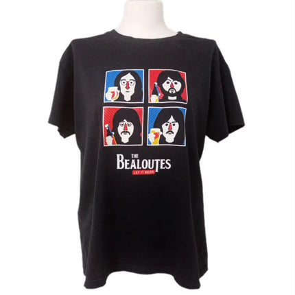 The Beatles vintage rock American retro T-shirt Spring Fashion Sports Pure cotton Men's T-Shirt Kid's Clothing Tee Y2k Woman
