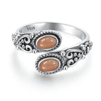 Orange moonstone / resizable