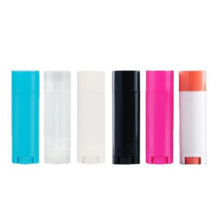 50/100/200Pcs 5g Empty Lip Balm Tubes Lipstick Containers DIY Cosmetic Tube Portable Cosmetic Bottle for Travel