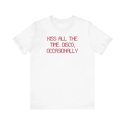 Harry Styles Album Kiss All The Time Disco Occasionally Same Style Print T-shirt Men Women Cotton Summer New Tees Oversized Tops