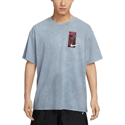 Nike Official 2024 New Men's Loose Casual Printed Sports Short Sleeve FZ8094-065