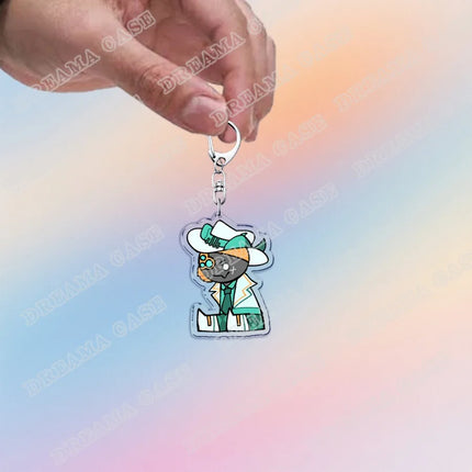 Popular Video Games Keychain Accessories Bag Charms Medkit Subspace Valk Meme Keychains Keyrings Jewelry Fans Game Gamer Gift