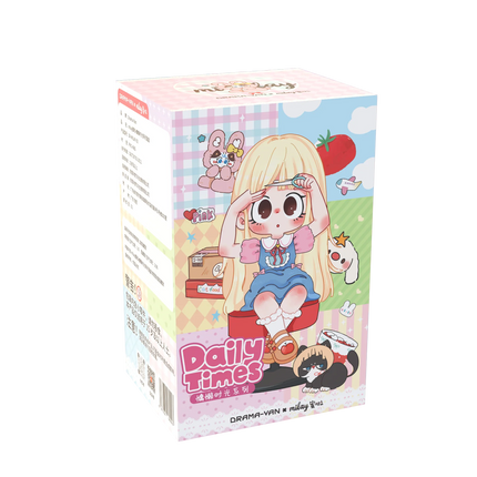 In Stock Milay Daily Times Series Blind Box Caixa Caja Dolls Gift Desktop Ornament Anime