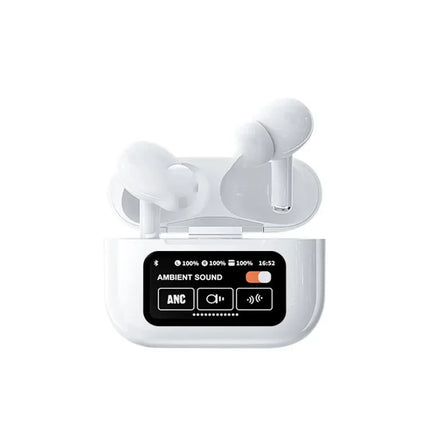 New A9Pro Wireless Earbuds Touch Screen Control Noise Cancelling Super Bass Premium Sound Headphones In-ear Bluetooth Earphone