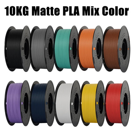10KG PLA PETG TPU Filament 1.75mm Dimensional Accuracy+/-0.03mm No Bubble High Quality Multicolor 3D Printer Filament