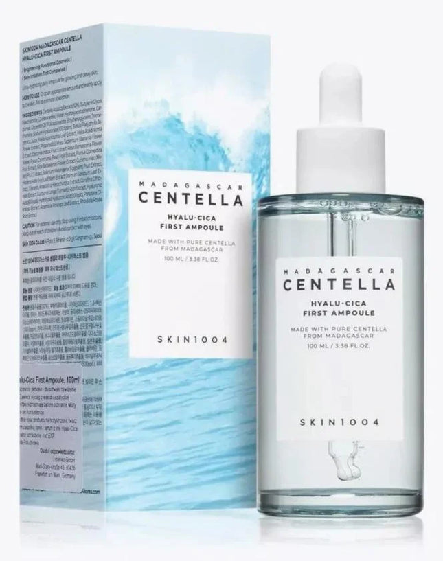 Korean Centella Ampoule Essence, Brightening, Calming and Repairing, Pore-Smoothing Face Moisturizer Serum, Daily Face Care Products