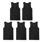 5pcs Black / S