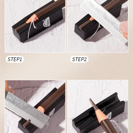 5pcs Professional Microblading Pencil Permanent Eyebrow Pencil Tattoo Waterproof Art Tint Makeup Eye Brow Pen Enhancers Cosmetic