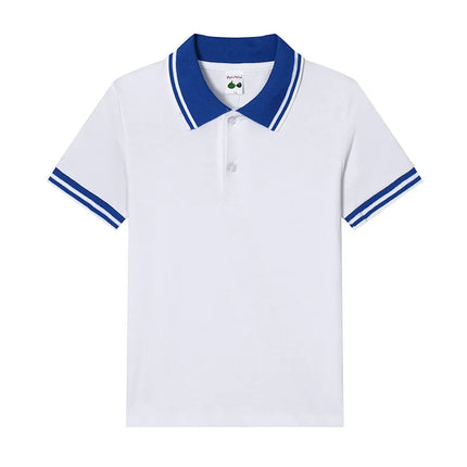 Boys Polo Shirt Summer Sports Jersey Children Casual Tees Cotton Girls Clothing Kids T-Shirts Short sleeve Tops 3-14 Years