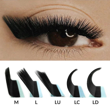 ABONNIE All Size I/J/B/L/LB/LJ/M/LU/LC/LD/C/CC/D/DD Curl Individual Classical Lash Extensions Cashmere Eyelash Extension Tray