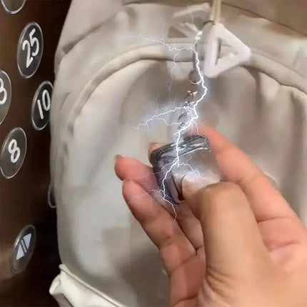 Portable Electric Trick Toy Keychain Discreet Hand Shock Prank Gadget Cool Funny Gifts for Friends