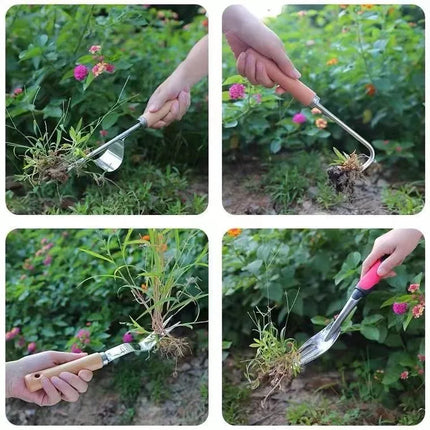 Mower Sickle Road Crack Weeding Machine Crack Weeding Tool Manual Weeding Machine Heavy Duty Carbon Steel Garden Hand Shovel