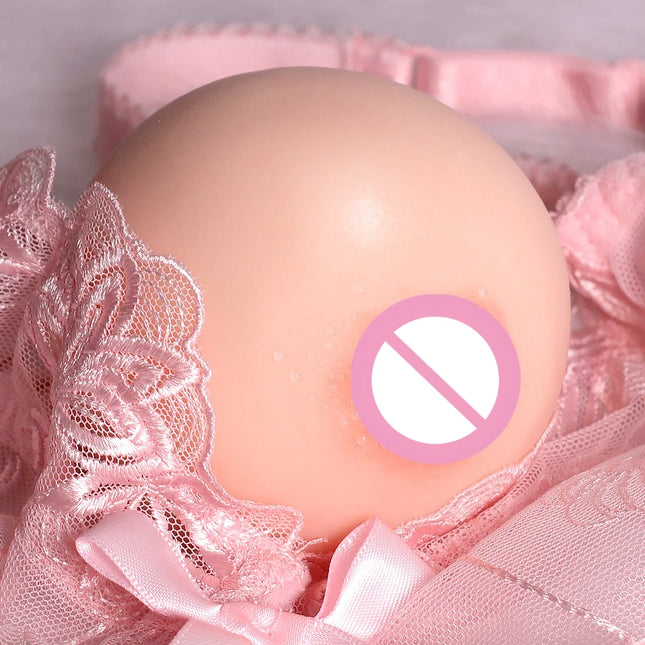 Artificial Chest Fake TPE Breast Toys Men Masturbator Stress Squeeze Ball Soft Toy Pocket Pussy Adult Products