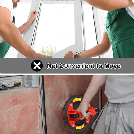 8 Inch Vacuum Suction Cup Glass Sucker 200/250kg Loading Capacity Heavy Duty Vacuum Industry Spreader to Tile Windshield Window