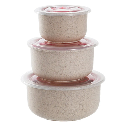 3pcs Food Storage Containers Bento Box Lightweight Food Storage Containers for Kitchen Storage Picnic Meal Prep Take Out