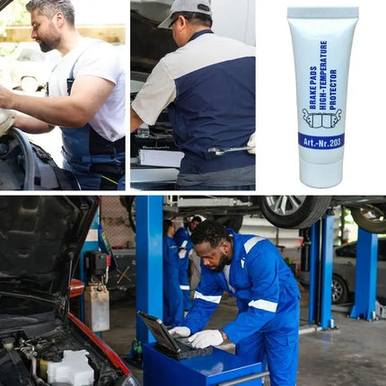 Car Brake Grease Lubricant 15g Brake Parts Lubricant Brake Fluids Stable Brake Grease Automotive Assembly Lubricants