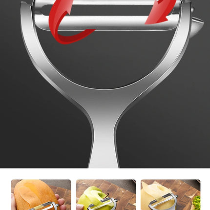 1PC Stainless Steel Vegetable Peeler Potato Peeler Multi-function Carrot Grater Fruit Tools Kitchen Accessories Cuisine Pelador