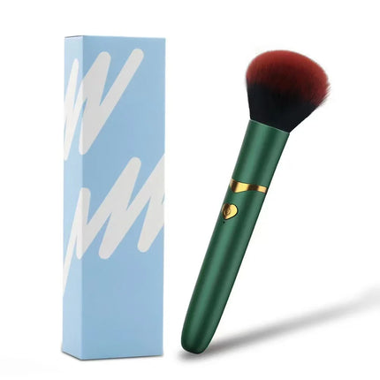 Electric Cosmetic Brush Foundation Blush Loose Powder Brush Beauty Tools Washable Vibration Rechargeable Makeup Brush Tools