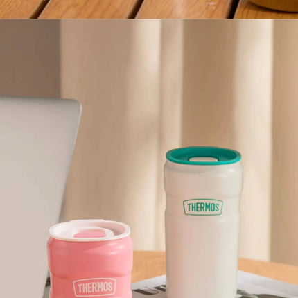 THERMOS 440ml Food-Grade 316L Steel Tumbler,6H Heat Retention Thermos for Office Commute,Leakproof Portable Coffee Mug, BPA Free