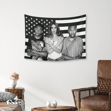 Frank Flag Ocean Outdoor Decors Lana Tapestry Del Rey Funny Flags for Bedrooms Flaga Home Decor Items Decoration Garage Custom