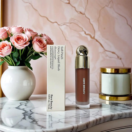 Rare Beauty Liquid Blush Soft-Illuminating Hydrating Glides Smoothly Low Saturation, Natural Moisturizing Facial Makeup