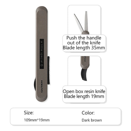 1pc Multifunctional Scissors Compact Pocket Portable Scalable Folding Stainless Steel Scissors Sharp Travel Scissors