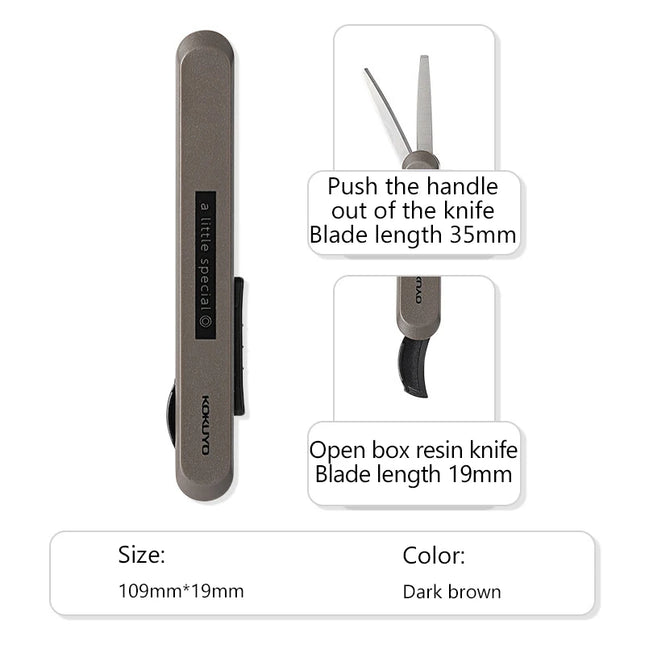 1pc Multifunctional Scissors Compact Pocket Portable Scalable Folding Stainless Steel Scissors Sharp Travel Scissors