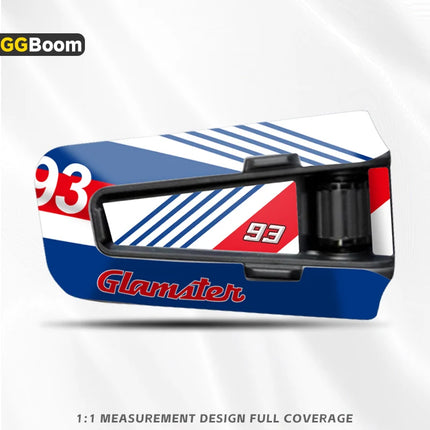 For Cardo EDGE cardo edge Motorcycle Bluetooth Headset Sticker Earphone Protection Decals Scratch-Resistant Waterproof