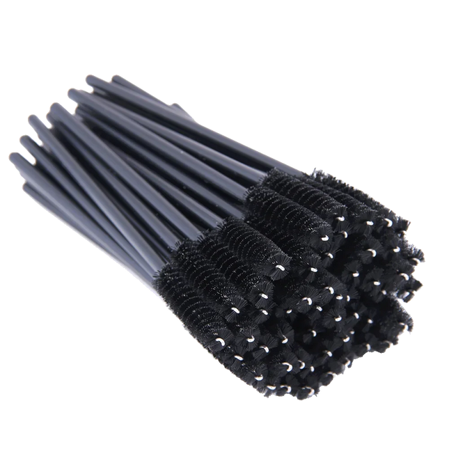 5/25/50 PCS Makeup Brushes Pink Crystal Eyelashes Brush Reusable Fake Lashes Extension Supplies False Eyelash Make up Tool Hot