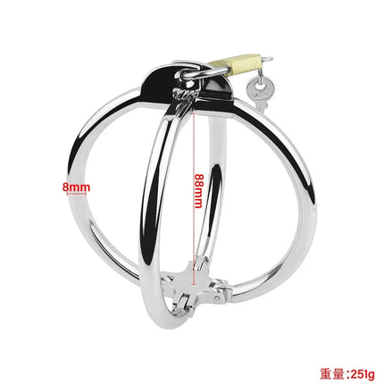6 Types Stainless Steel Handcuff Bondage WristCuffs Slave Bondage Restraints Roleplay Lockable Adult Sex Game Toy Woman Man