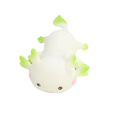 Axolotl Maltose Squishy Toy Axolotl Squeeze Soft Squishy Stretchable Colorful Creative Viral Stress Relief Tool Anxiety Relief