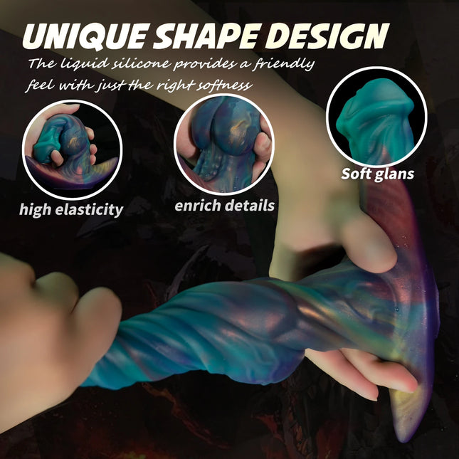Wearable Horse Dildo Anal Plug Sex Toys for Couples/Men/Women Comfortable Design Sensual Horse-Themed Butt Plug Adult Product