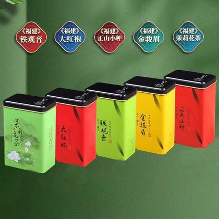 Chinese The Five Major Tea Combinations Fujian Tieguanyin Wuyi Dahongpao 250g Chinese Vacuum Plastic Package Bags Droshipping