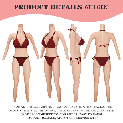 CYOMI Fake Boob Silicone Bodysuit Breast Forms Fake Vagina For Transgender Sissy Drag Queen Male Crossdresser Cosplay C/D/E Cup