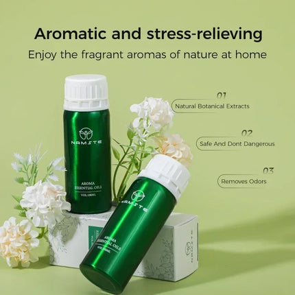 NAMSTE 500ML Aromatic Oils Perfume Essential Oil Pure Plant Fragrance Oil Home Air Freshener Fragrance Diffuser Special Oil