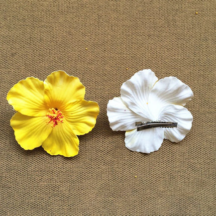 Foam Flower Hair Clips Hawaiian Plumeria Hibiscus Flower Barrettes Bridal Hairpins Colorful Rose Hairpin Jewelry Summer Beach