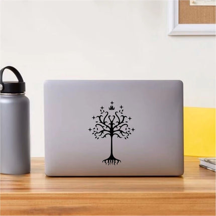 Tree of Gondor Decal Car Bumper Decor Middle Earth Vinyl Car Windshield Window Sticker Fantasy Power Rings Decals Laptop Decor