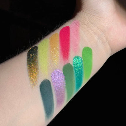 Anthemy 12 Color Eyeshadow Palette Backlight Butterfly Matte Chameleon High Pigmented Shimmer Flash Spotlight Eye shadow