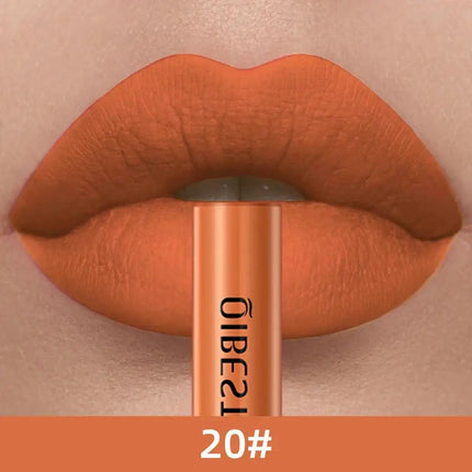 Matte Liquid Lipstick Waterproof Long Lasting Velvet Mate Nude Red Lip Gloss Lint Tube Makeup Cosmetic Lipsticks Lipgloss