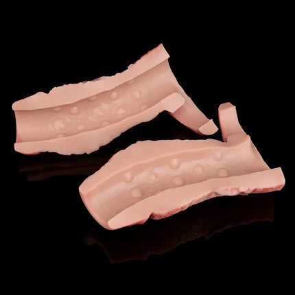 ORALSX Soft Ultra Penis Sleeve Deep Veins Design With Cock Ring For Dick Enlarger Dildo Sheath Silicone Male Sex Toy Pleasure