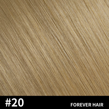 FOREVER HAIR 50g/pc 16" 18" 20" Remy Human Hair Weft Dark Brown European Straight Hair Extensions Natural Luxury Hair Weave