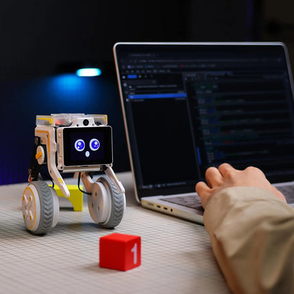 Rider-Pi AI Visual Robot Two Wheel Legged Smart Car Toys with IMU Module Python Programming Support ChatGPT Voice Interaction