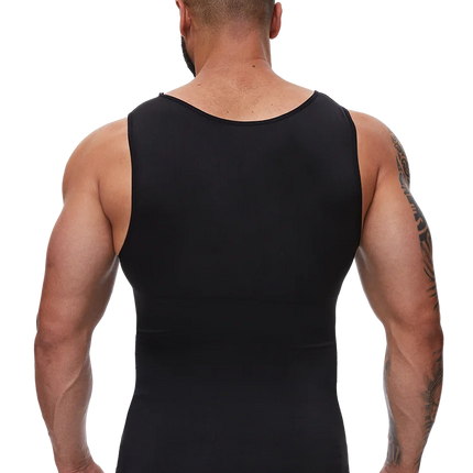 Men Body Shaper Slimming Compression Vest Undershirt Sexy Waist Trainer Tank Top Belly Control Workout Weight Loss Shapewear