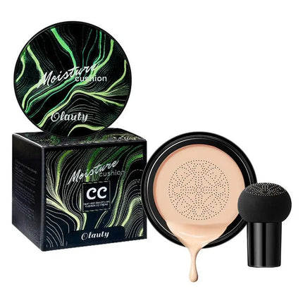 BB CC Cream  Face Foundation Concealer Cushion Mushroom Base Waterproof Brighten Makeup Brightening Tone Cosmetics Korea Make up