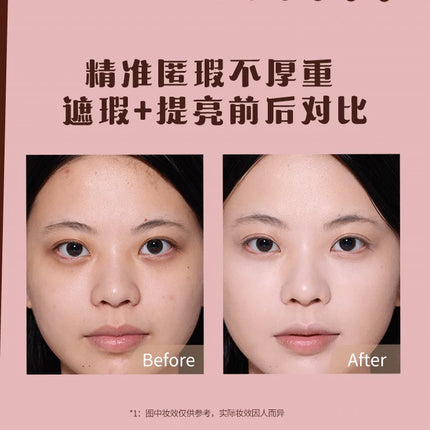 Flower Knows The Sweetie Bear Collection 5-Color Concealer Palette Covers Dark Circles Around Eyes And Face