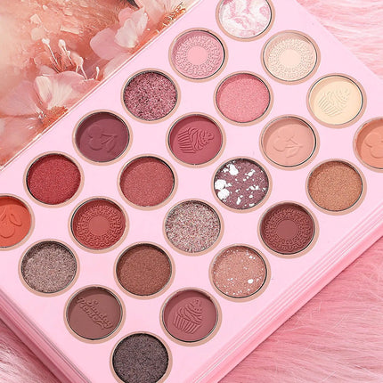 Makeup Book Palette 6 Colors Concealer 24 Colors Eyeshadow Palette Shimmer Matte Highly Pigmented Blendable Lasting Eyeshadow