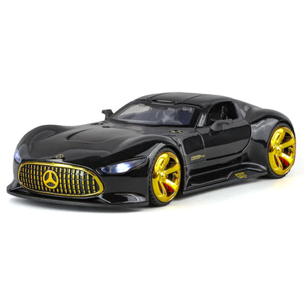 1:32 Mercedes Benz AMG Vision GT Supercar Alloy Diecast Car Model Sound And Light Classic Hobby Collectibles Gifts For Boyfriend