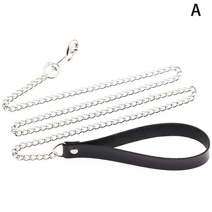 Sexy Leather Heart Necklace Collar Set with Leash for Women BDSM Cosplay Bondage Accessories Couple Role Play Game Props